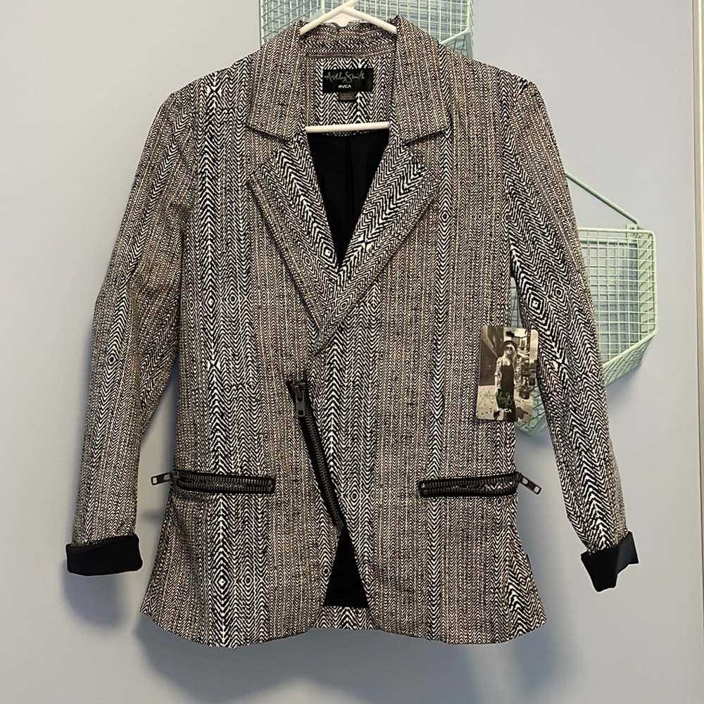 Ashley smith collab with RVCA blazer